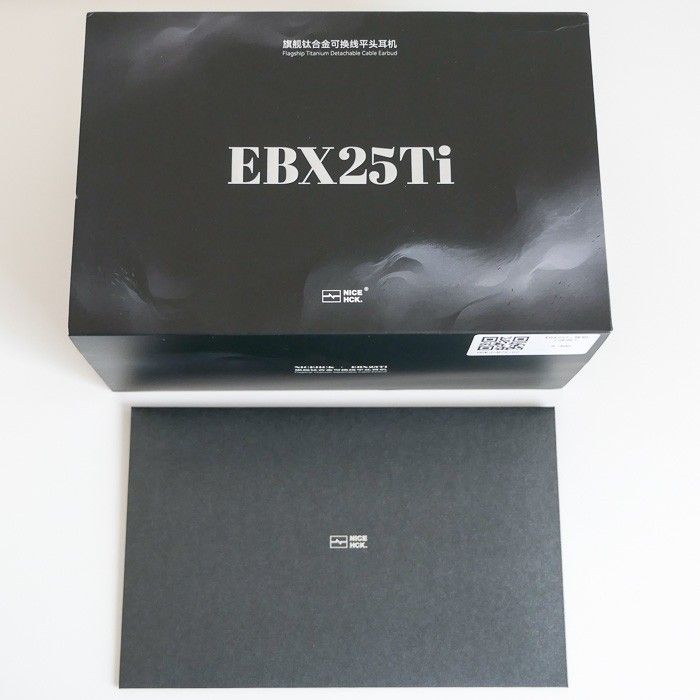 EBX25Ti NICEHCK 有線イヤホン バランス4.4mm