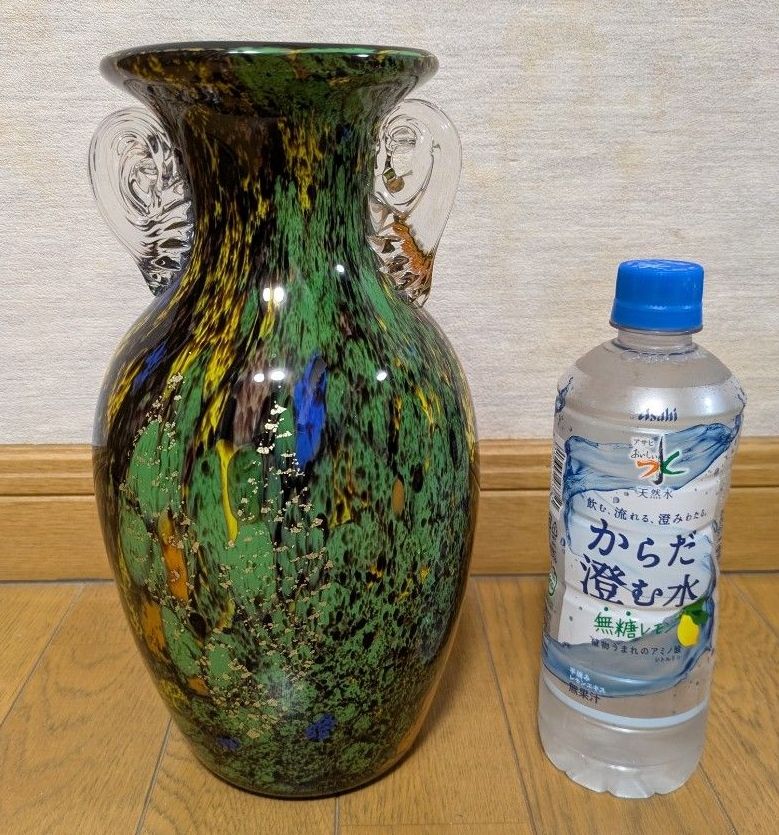 玻璃花瓶★花器★大理石纹