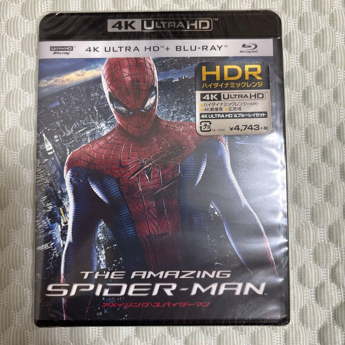 アメイジング・スパイダーマン 4K ULTRA HD & ブルーレイセット 未開封