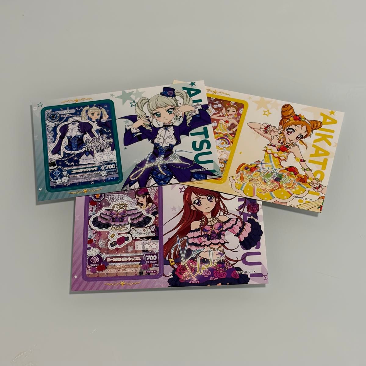 シール付きインデックスのみ アイカツ! データカードダス アンコール オリジナルアイカツ!カード&シール付きインデックス