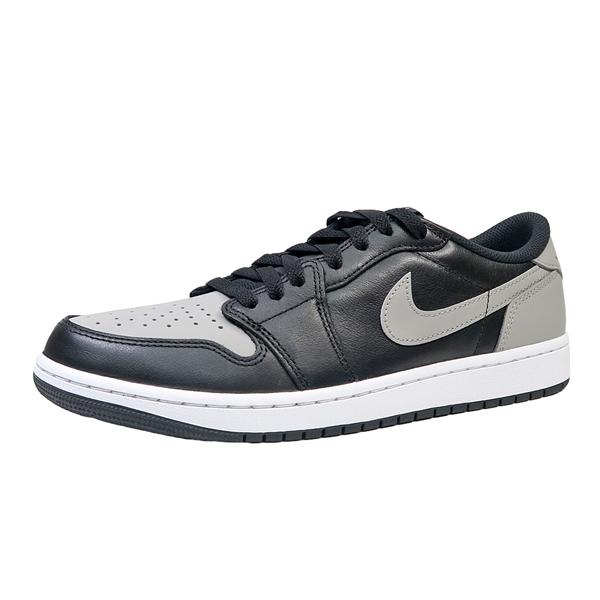 NIKE AIR JORDAN 1 RETRO LOW OG 耐克 空气 乔丹 1 低帮 SHADOW 阴影 BLACK/MEDIUM GREY 黑灰色