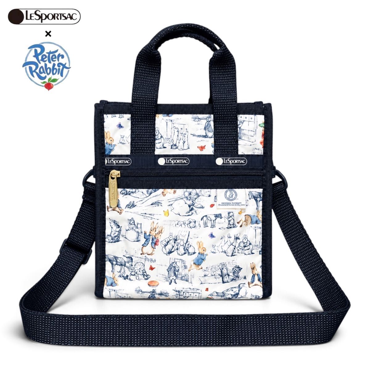 ★新品タグ付★LeSportsac×Peter Rabbit レスポートサック ピーターラビット 2wayミニN/Sトートバッグ