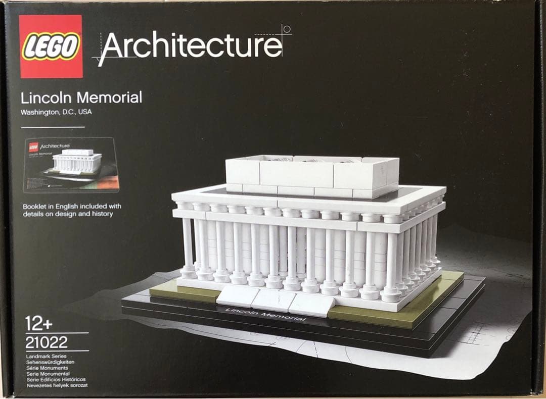 LEGO 乐高 建筑系列 林肯纪念堂 21022