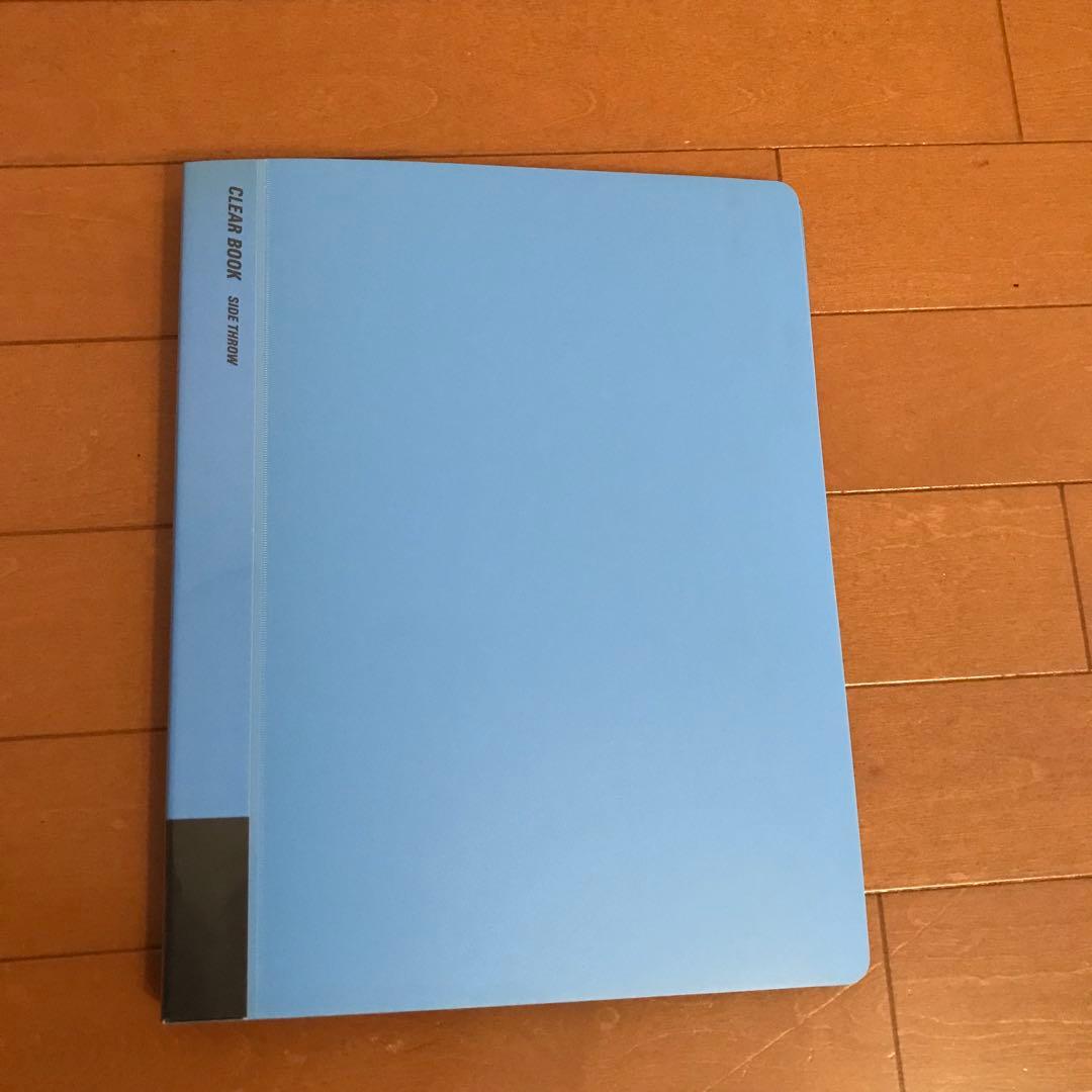 KOKUYO 透明文件夹 侧推式 A3·A4 40页