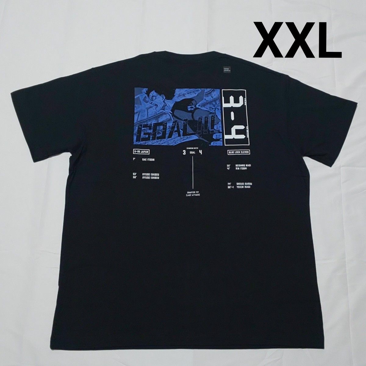 ブルーロック UT 潔 世一 ブラックXXL ユニクロ