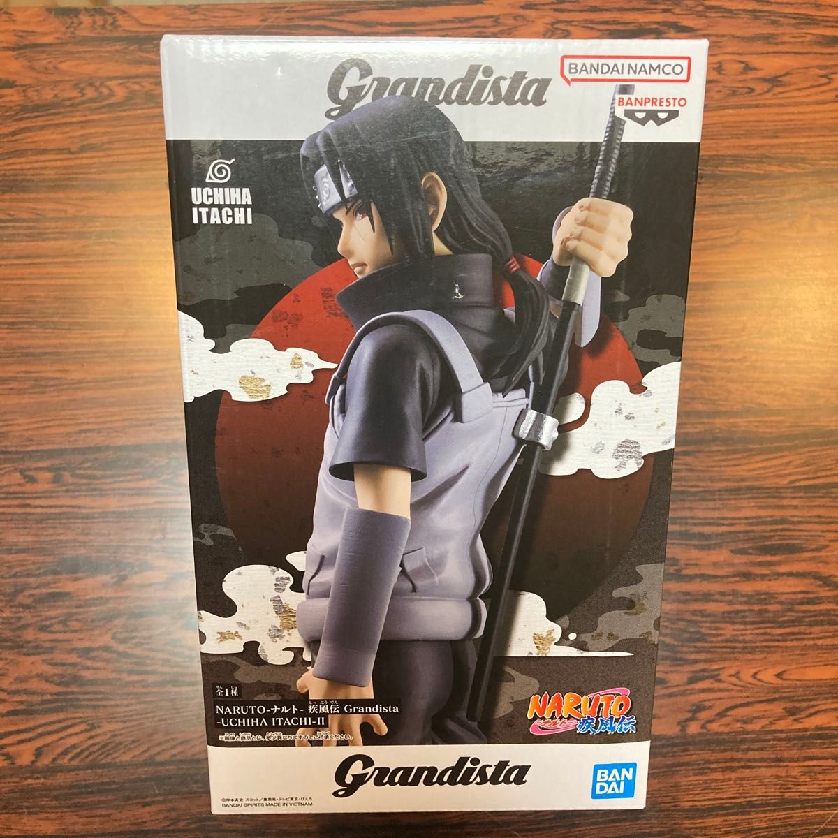 NARUTO-ナルト- 疾風伝 Grandista UCHIHA ITACHI-II うちはイタチ フィギュア