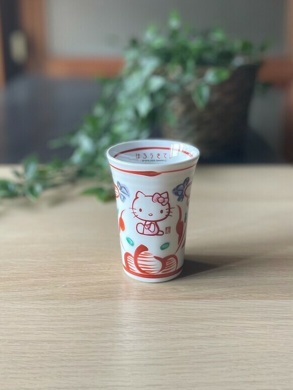 三丽鸥 “Hello Kitty” × 麦山窑炉165ml-Hello Kitty红