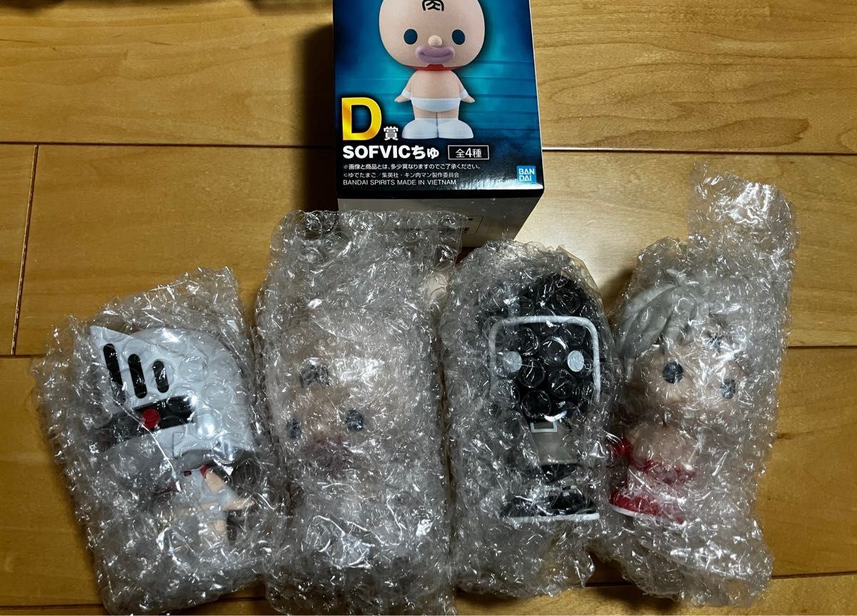 筋肉人 一番赏 D赏 SOFVICS chuu 手办 4种套装