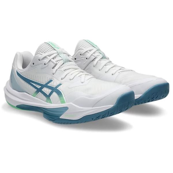 Asics Men's Volleyball Shoes Sky Elite FF 3 SKY ELITE FF 3 1051A080 Color 106 Repulsion Cushion White 爆買