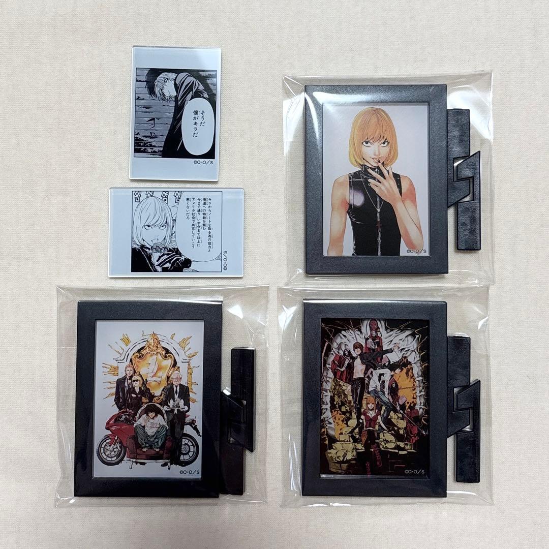 死亡笔记展 框架磁铁 亚克力磁铁 夜神月 梅洛 L 海砂