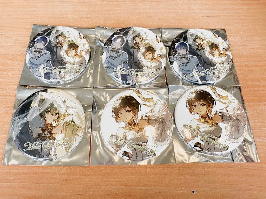 Hatsune Miku Symphony 2026 Can Badge Hatsune Miku MEIKO KAITO Collection
