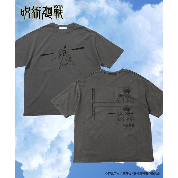 T恤 限定发售 “剧场版总集篇 咒术回战 怀玉·玉折” Pigment 圆领印花T恤/怀玉 五条悟 虚式 男女同款
