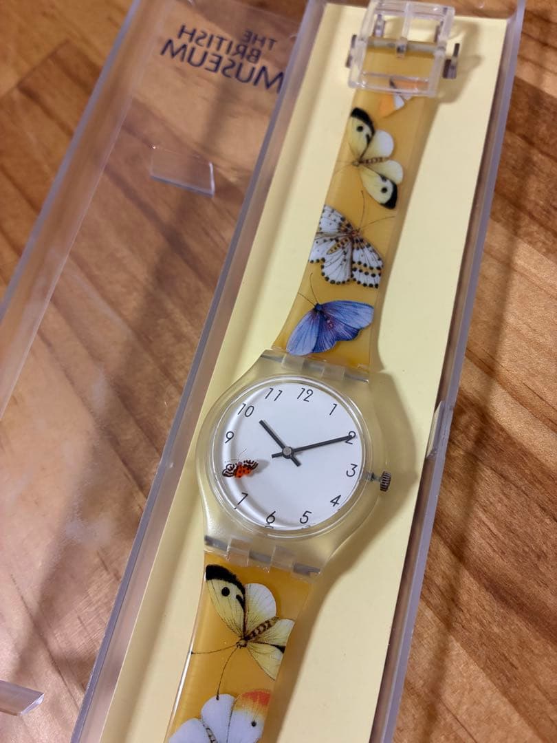 British Museum Watch Butterfly Strap Hardened