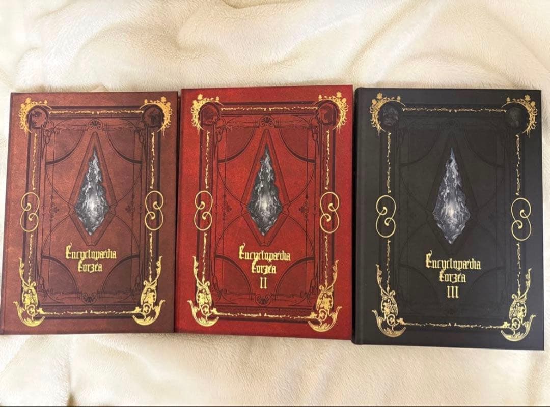 Final Fantasy XIV FF14 Art Book Collection, 3-Volume Set