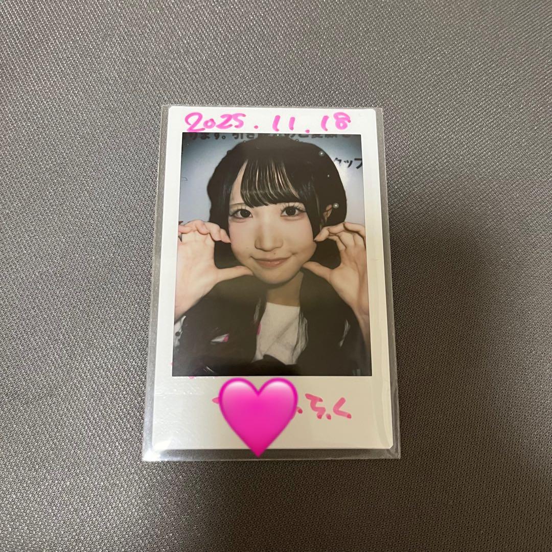 iLiFE!恋春ねね 亲笔签名拍立得
