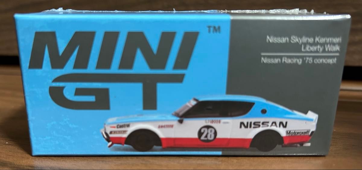 Limited Holiday Price | New, Unopened | MINI GT 1/64 Skyline Kenmeri Liberty Walk 75 Concept