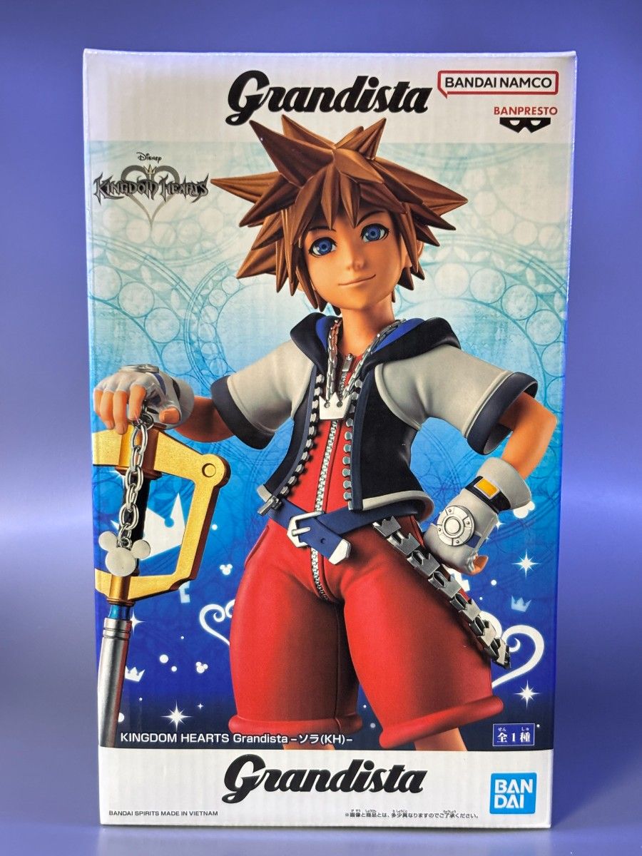 【未拆封发货】王国之心 Grandista 索拉 手办 BANPRESTO