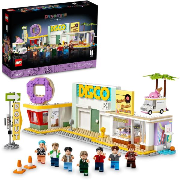 乐高LEGO创意BTS Dynamite圣诞礼物生日礼物21339炸药大人乐高商品玩具块男孩女孩大人