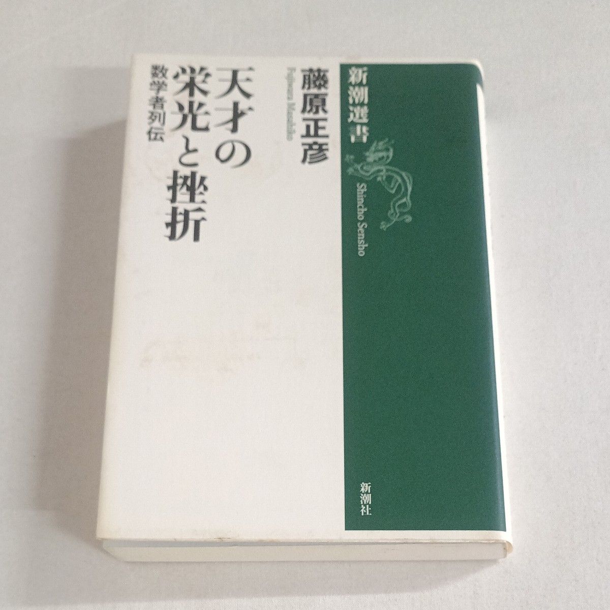 天才的荣耀与挫折 数学家列传 (新潮选书) 藤原正彦/著