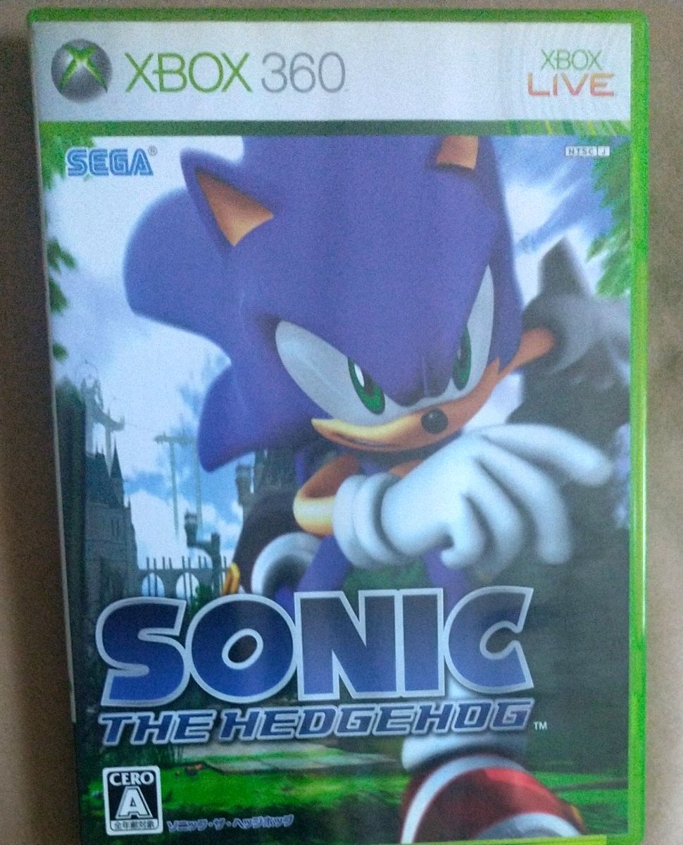 【 xbox360 】 刺猬索尼克