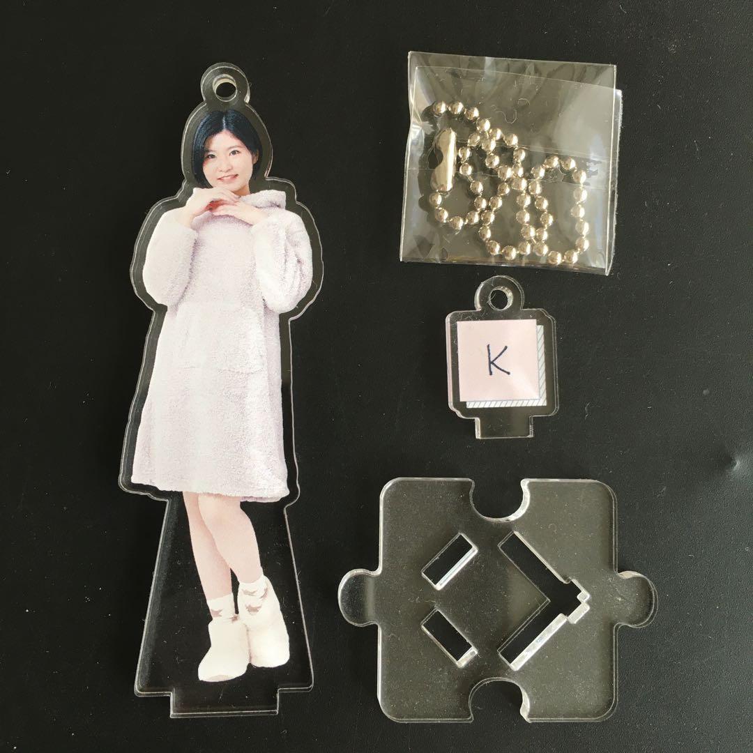 Morning Musume. Kaede Kaga Figure Stand Key Holder 2021 Spring