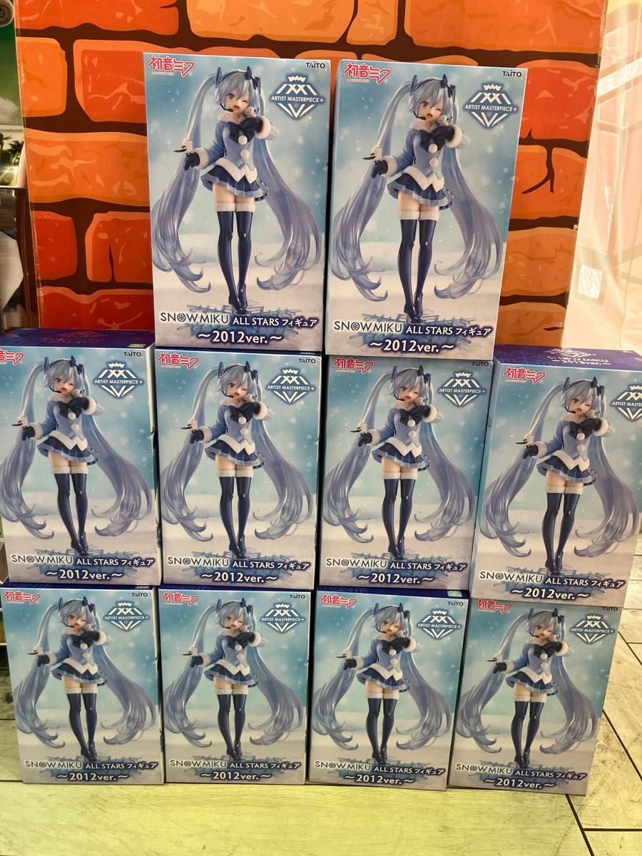 初音未来 SNOW MIKU ALL STARS 手办 2012版 10个套装