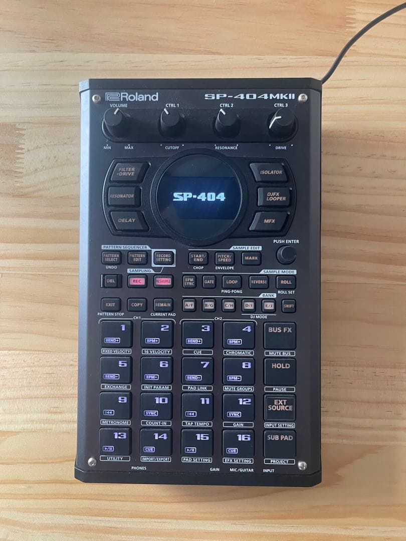 Roland SP-404MKII (已确认动作)
