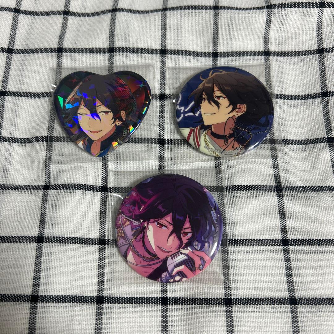 Ensemble Stars! Zero Sakuma Can Badge 3-Piece Set