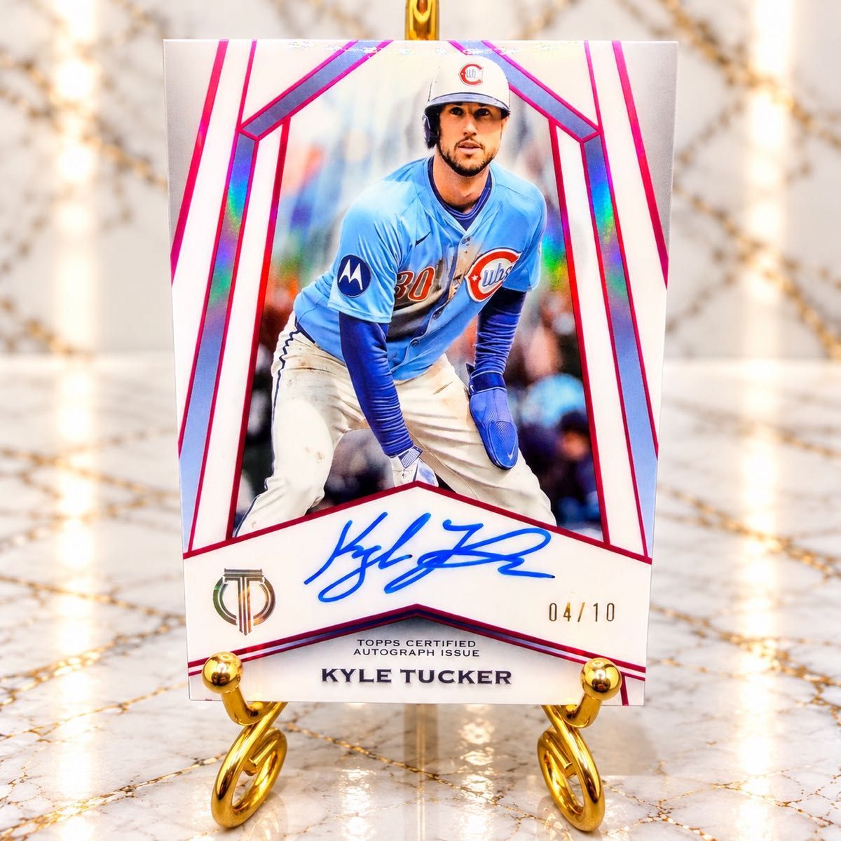 【限定10张】凯尔 · 塔克2026 Topps Tribute亲笔签名卡自动