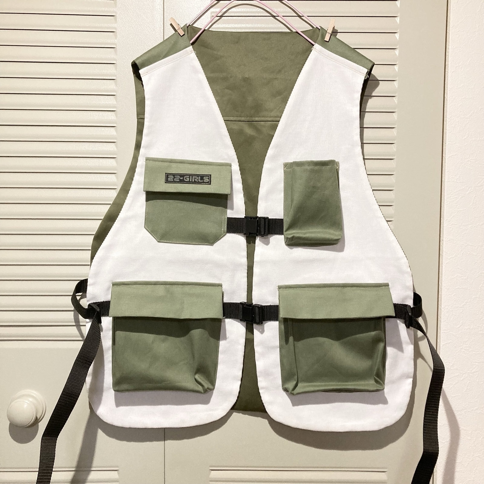 WAN-WAN VEST ▶最佳钓鱼、狩猎、工作、露营、摄影师、山地围裙、户外