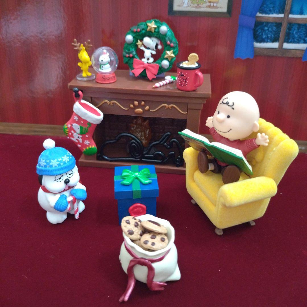 RE-MENT Snoopy Christmas Night 3-Box Set