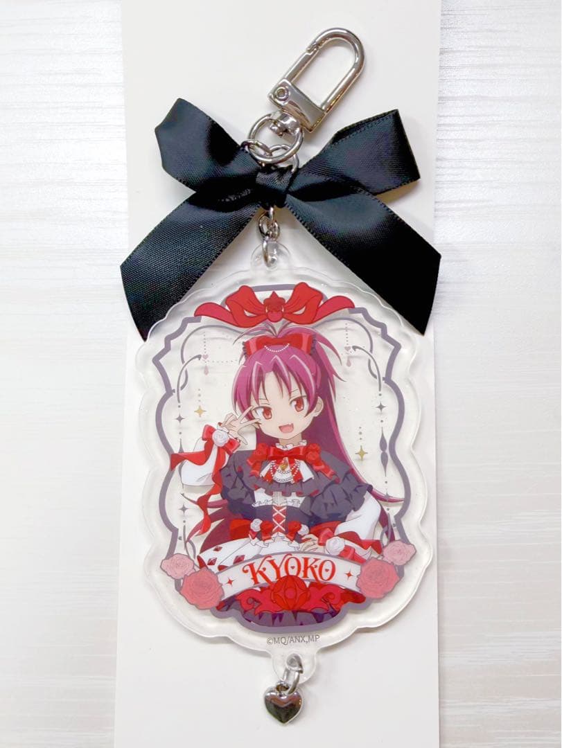 Puella Magi Madoka Magica 15th Anniversary Shanghai Limited Acrylic Keychain Kyoko Sakura