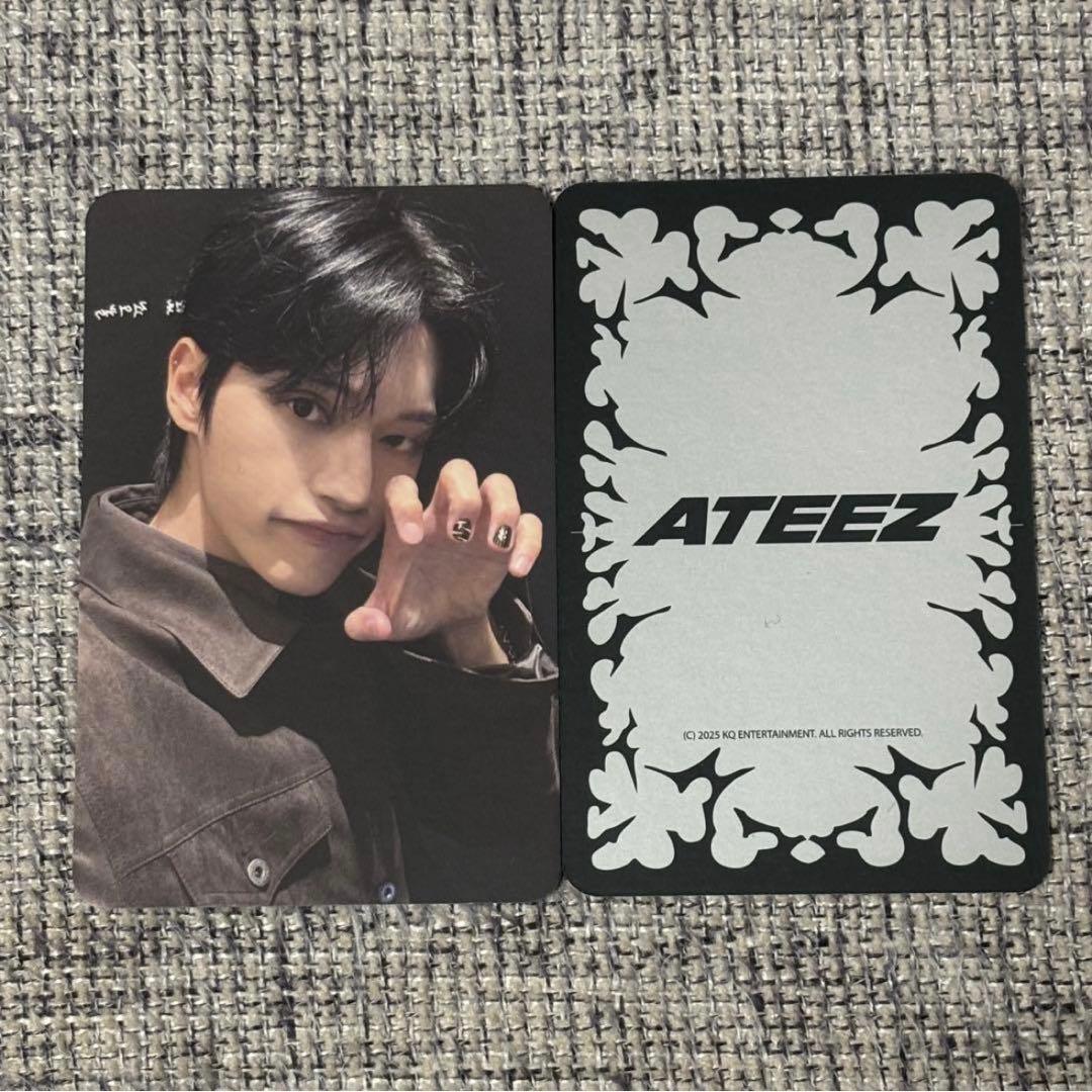 ATEEZ 粉丝活动 凝胶美甲 指甲 交易卡 宇延