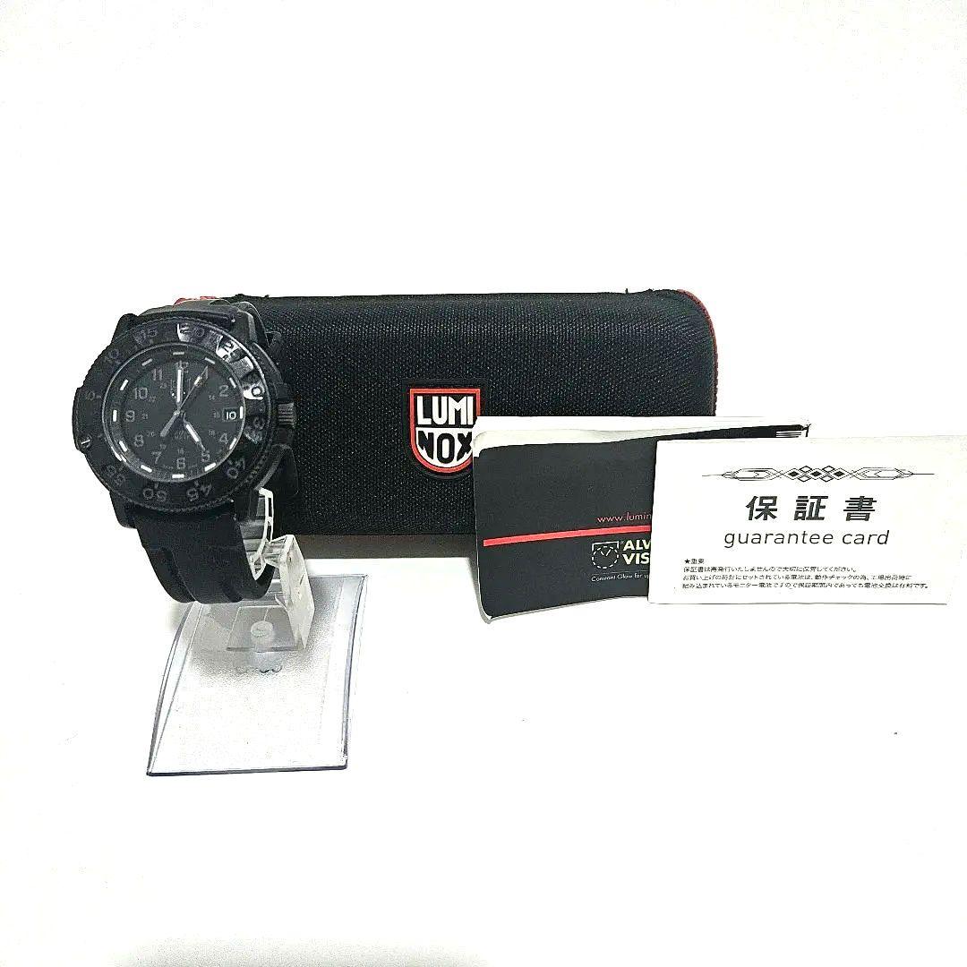 【良品】LUMINOX NAVY SEAL 3000 3001.Blackout