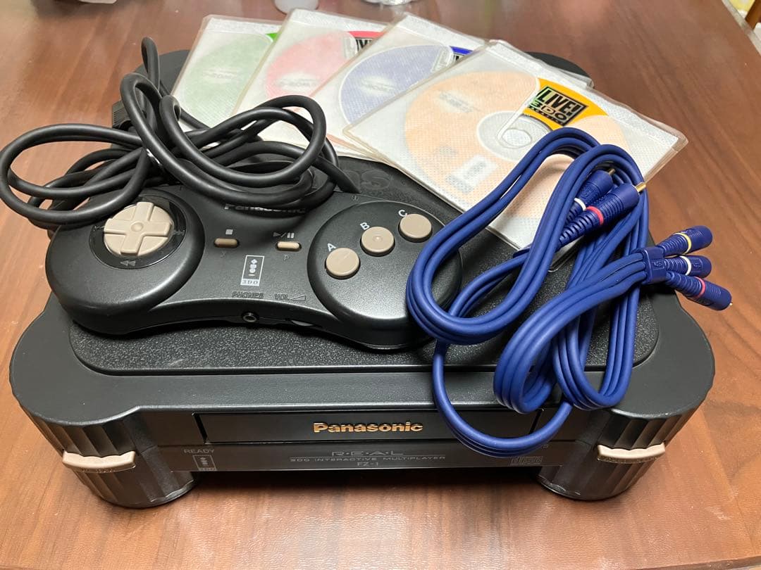 已验证功能正常 Panasonic 3DO REAL FZ-1 主机 复古游戏机
