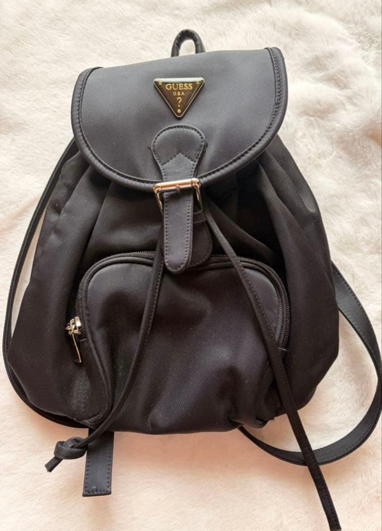 【品相极佳】 GUESS 尼龙迷你双肩包