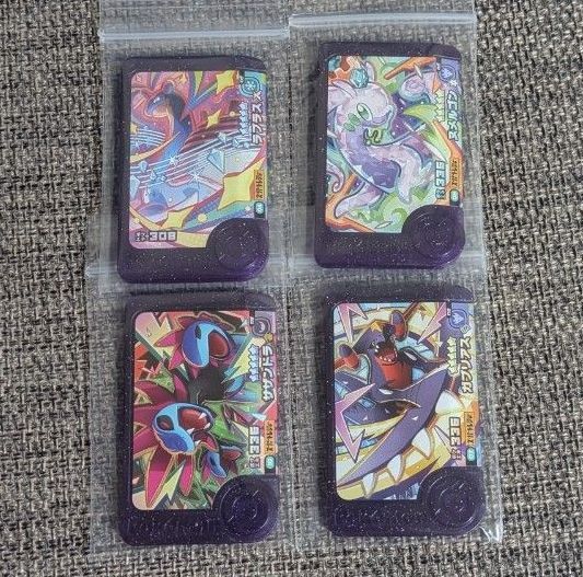 宝可梦弗伦达超级宝藏4张套装 乘龙 黏美龙 三首恶龙 烈咬陆鲨