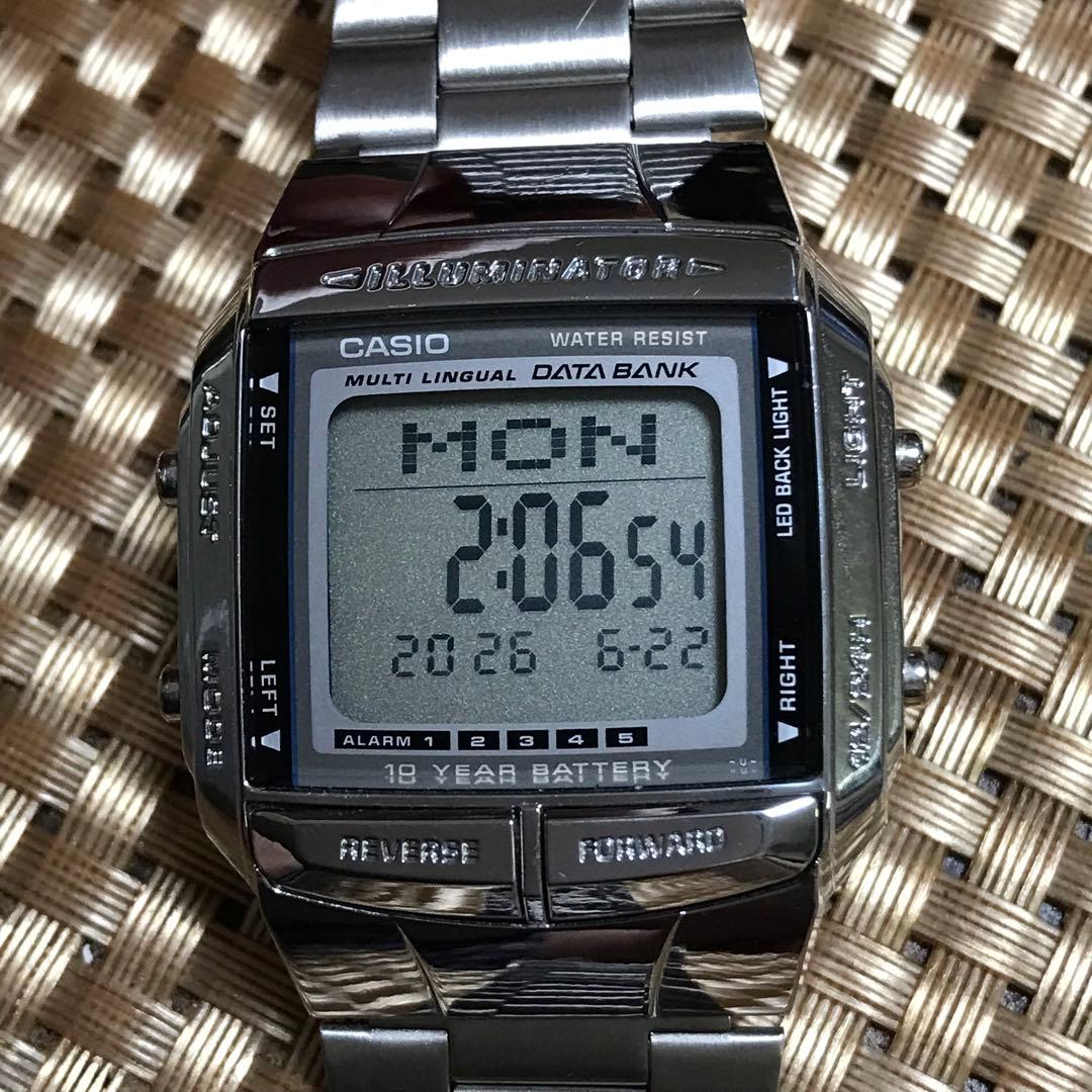 CASIO DB-360 DATA BANK Men's Wristwatch