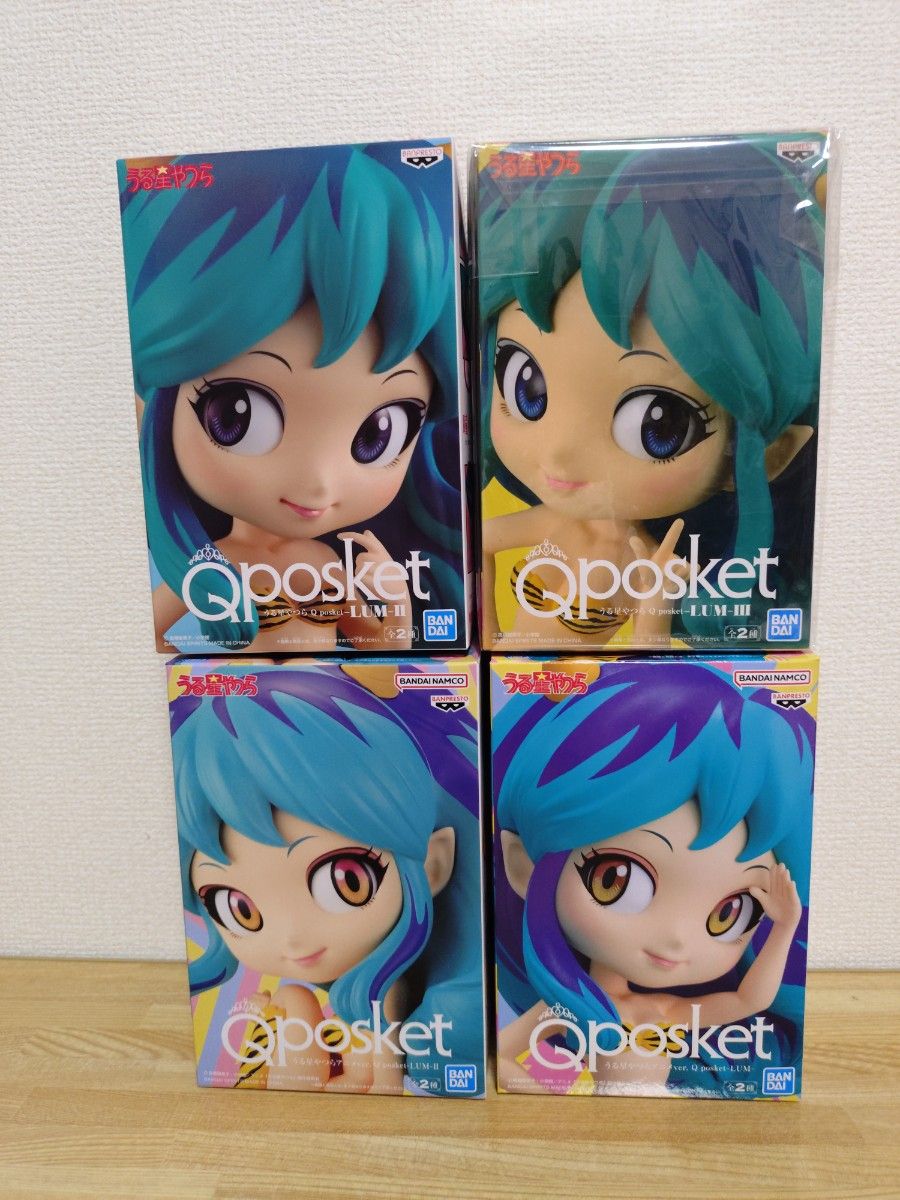 福星小子 Qposket 拉姆 手办 4种套装