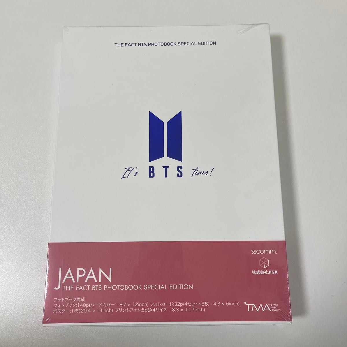 【Brand new】 JAPAN THE FACT BTS PHOTOBOOK SPECIAL EDITION