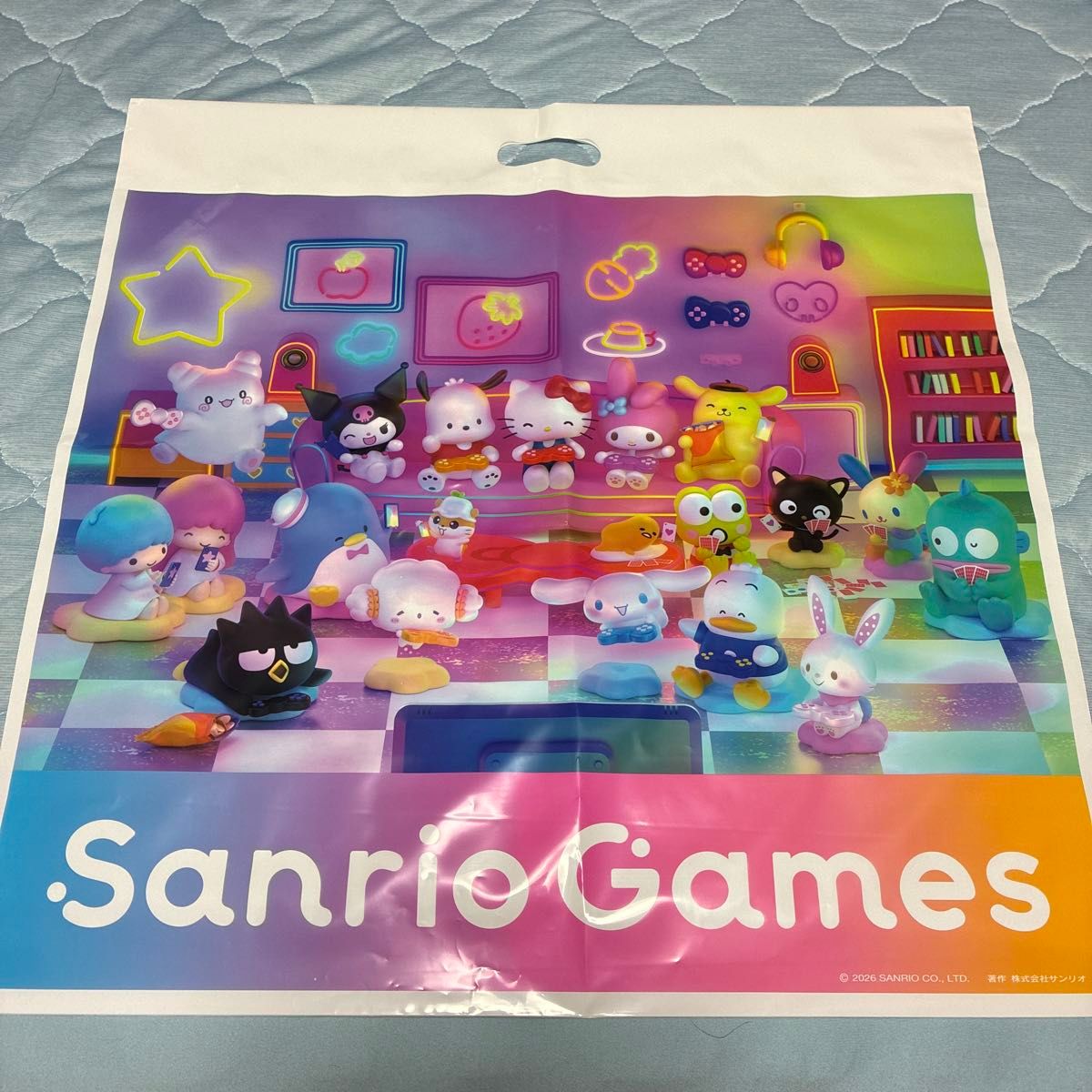 未使用 TGS2026限定 三丽鸥 Sanrio 游戏购物袋 三丽鸥游戏 免运费