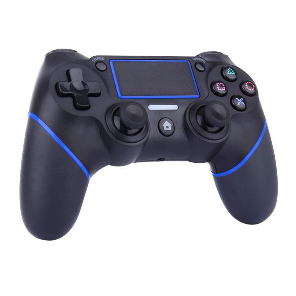 互換品 PS4 コントローラー ワイヤレス Bluetooth タッチパッド 加速度センサー 重力感応 6軸センサー イヤホンジャック付き PC Windows10対応 2021最新版 ((S