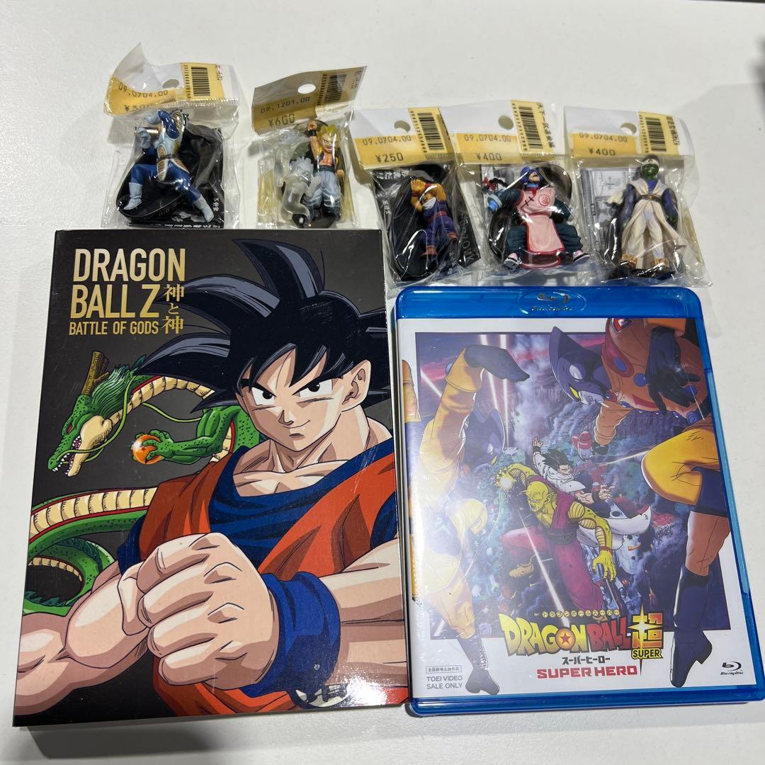 龙珠 BD+神与神+5个手办