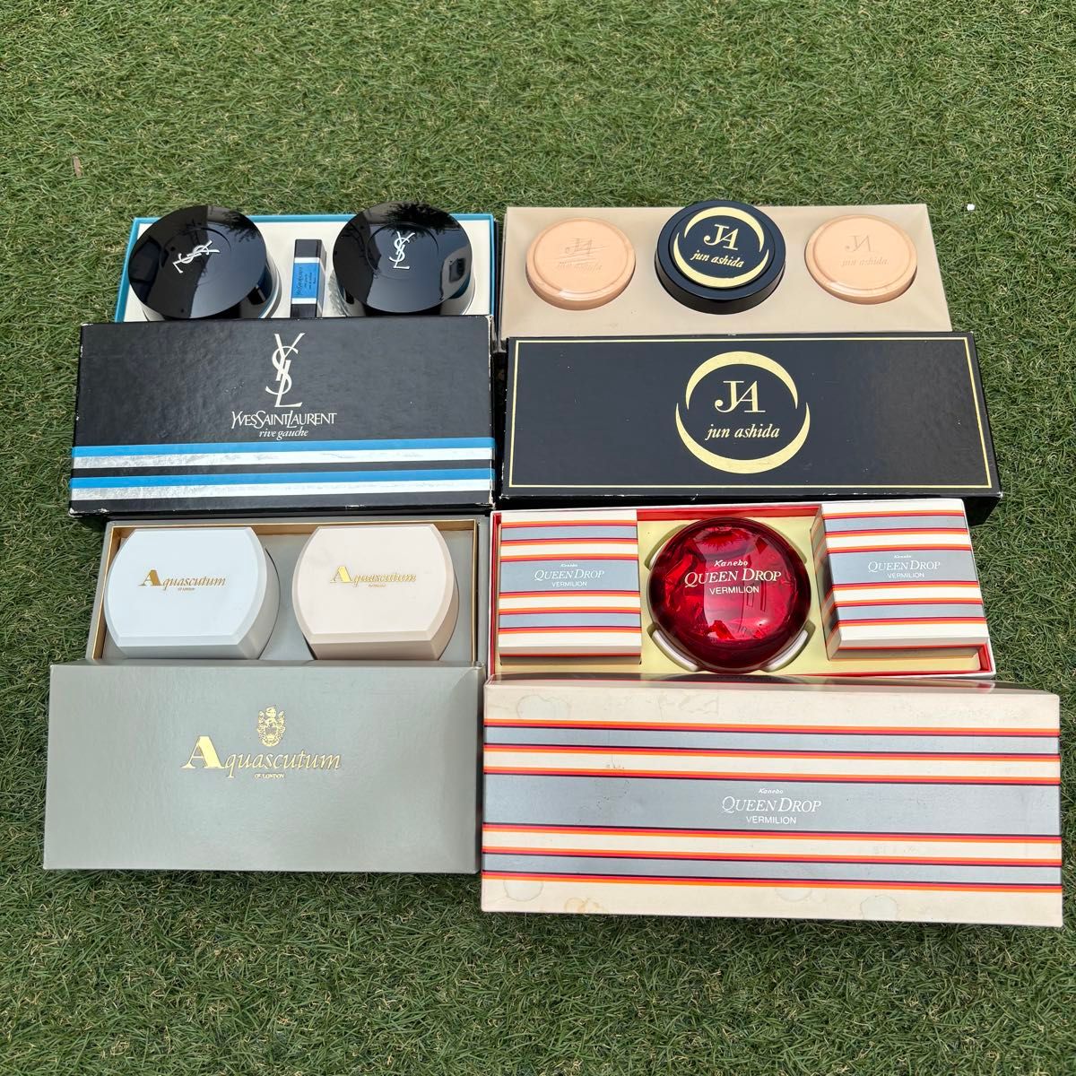 【Unused】Soap set, bulk sale: Yves Saint Laurent, Aquasource, Kanebo, Queen’s Drop, Jun Ashida, Retro