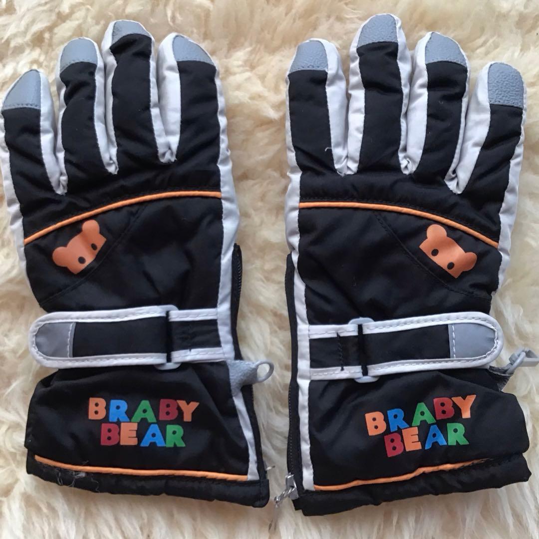 BRABY BEAR 儿童滑雪手套 110〜 120cm