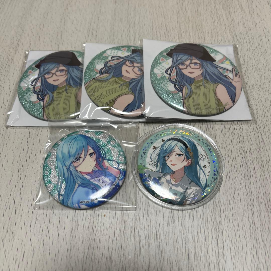 Project Sekai Shizuku Hinomori Can Badge Set of 5