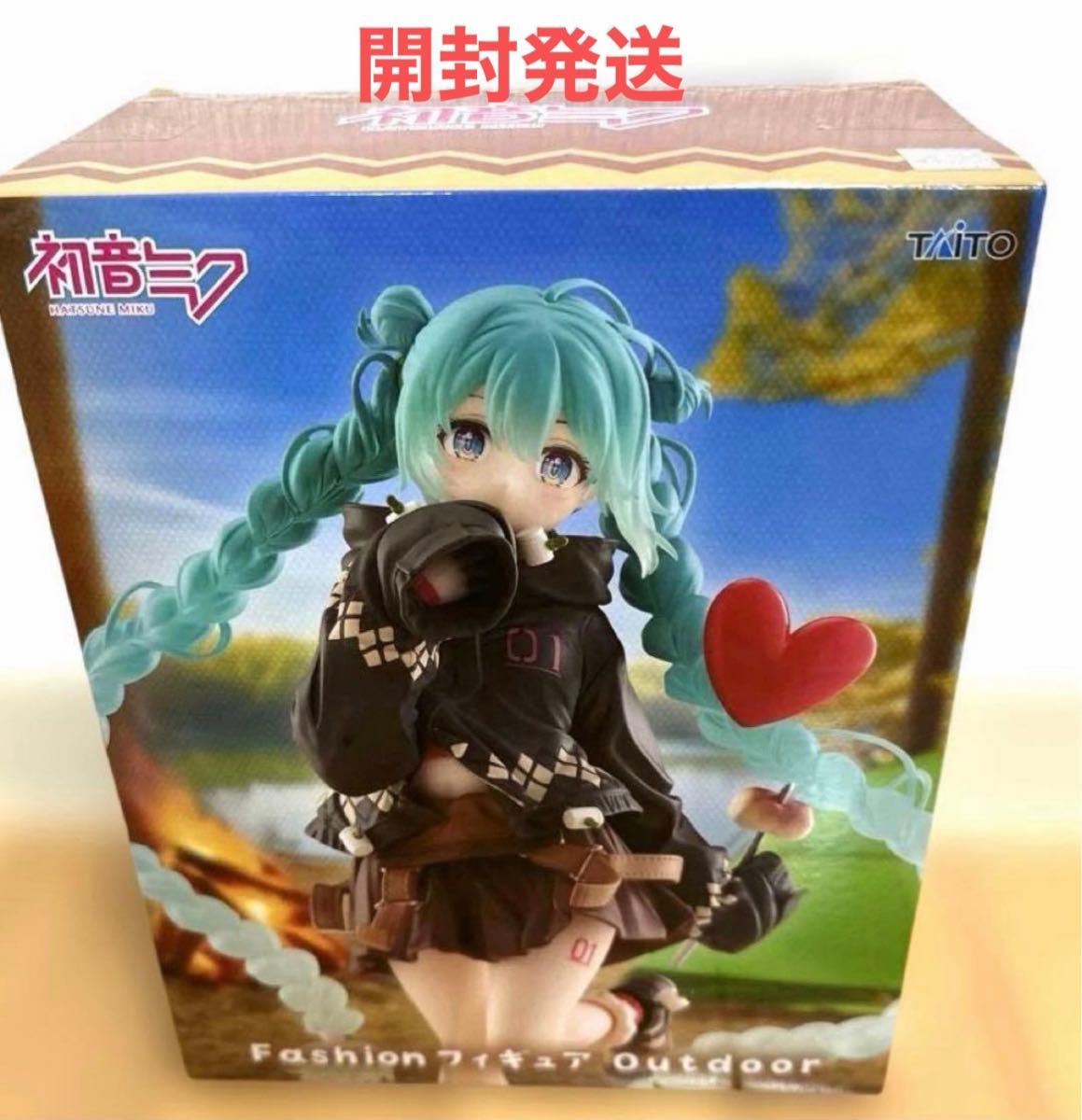 【开封发货】初音未来 时尚手办 户外 泰托