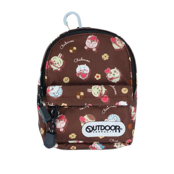 Chiikawa Pencil Case BACKPACK OUTDOOR Brown S1431560 Sun-Star Stationery Character Goods Pouch Cute Adult Nagano Writing Instruments Cosmetics Small Items Holder