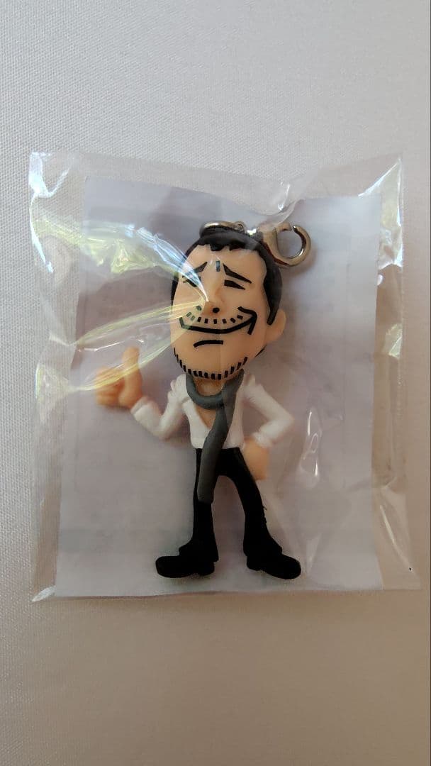 Yoshizawa Eikichi Gacha Mr.E White Shirt Scarf [New Unused Item]