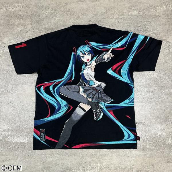 Hatsune Miku x Karakuri Tamashii [Hatsune Miku] Loud Sound Tee Short-Sleeve T-Shirt
